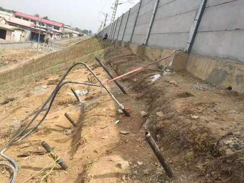 通江基础下沉注浆加固